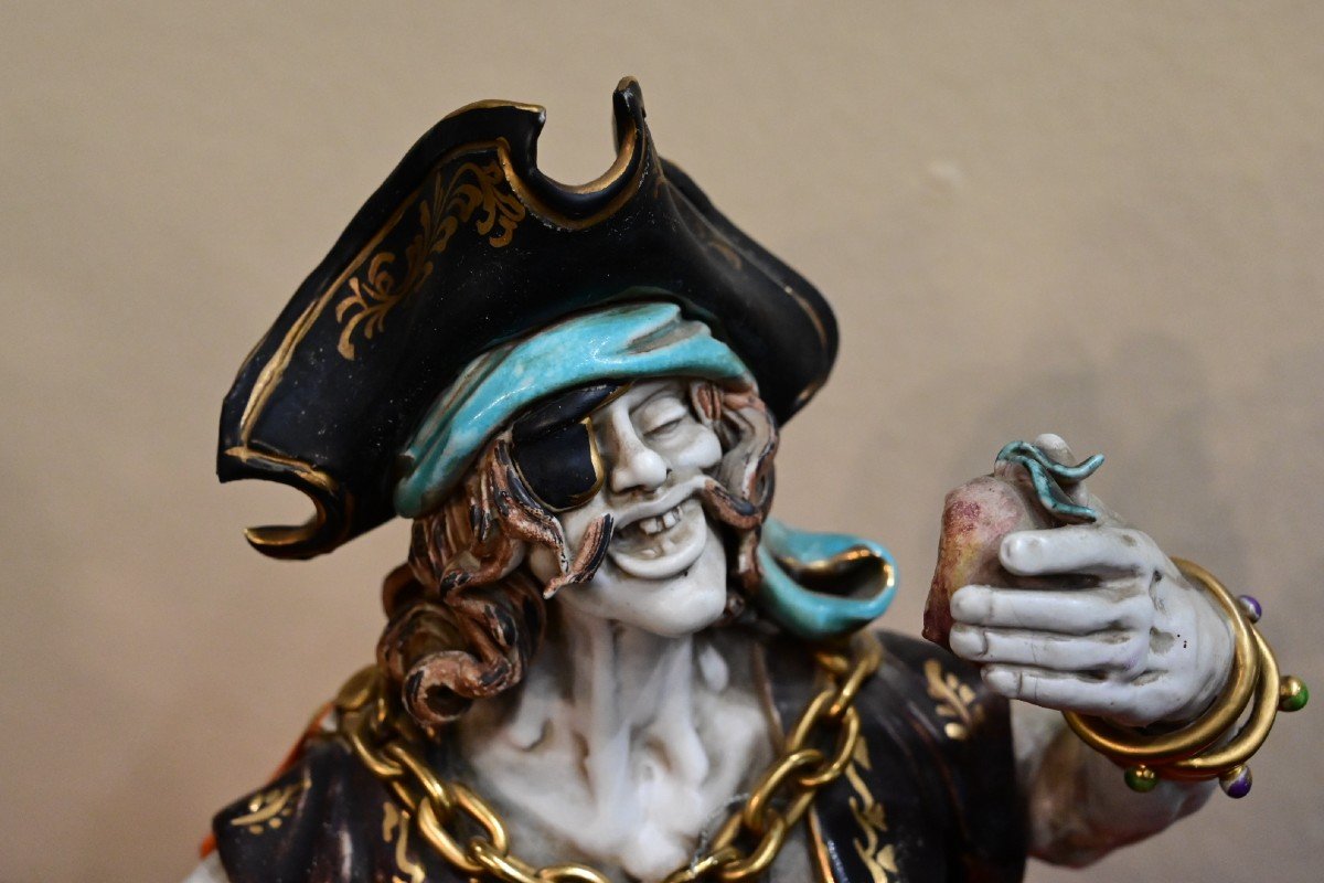 Paolo Marioni - Pirate En Céramique-photo-4